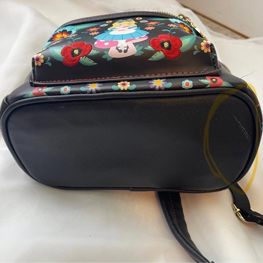 Loungefly Disney Alice In Wonderland Mini Backpack*READ* - Picture 11 of 11